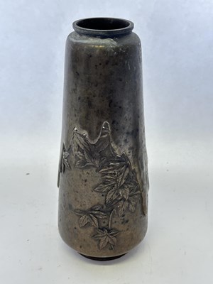 Lot 77 - A JAPANESE BRONZE VASE, 20TH CENTURY
