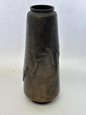 Lot 77 - A JAPANESE BRONZE VASE, 20TH CENTURY