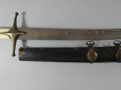 Lot 97 - AN OTTOMAN SWORD, TURKEY, LATE 18TH/19TH CENTURY