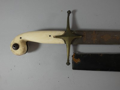 Lot 97 - AN OTTOMAN SWORD, TURKEY, LATE 18TH/19TH CENTURY