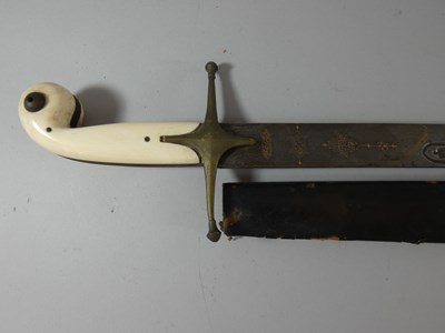 Lot 97 - AN OTTOMAN SWORD, TURKEY, LATE 18TH/19TH CENTURY
