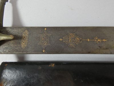 Lot 97 - AN OTTOMAN SWORD, TURKEY, LATE 18TH/19TH CENTURY