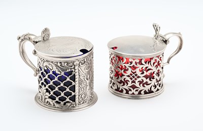 Lot 152 - A WILLIAM IV SILVER MUSTARD POT, EDWARD BARNARD & SONS, LONDON, 1837