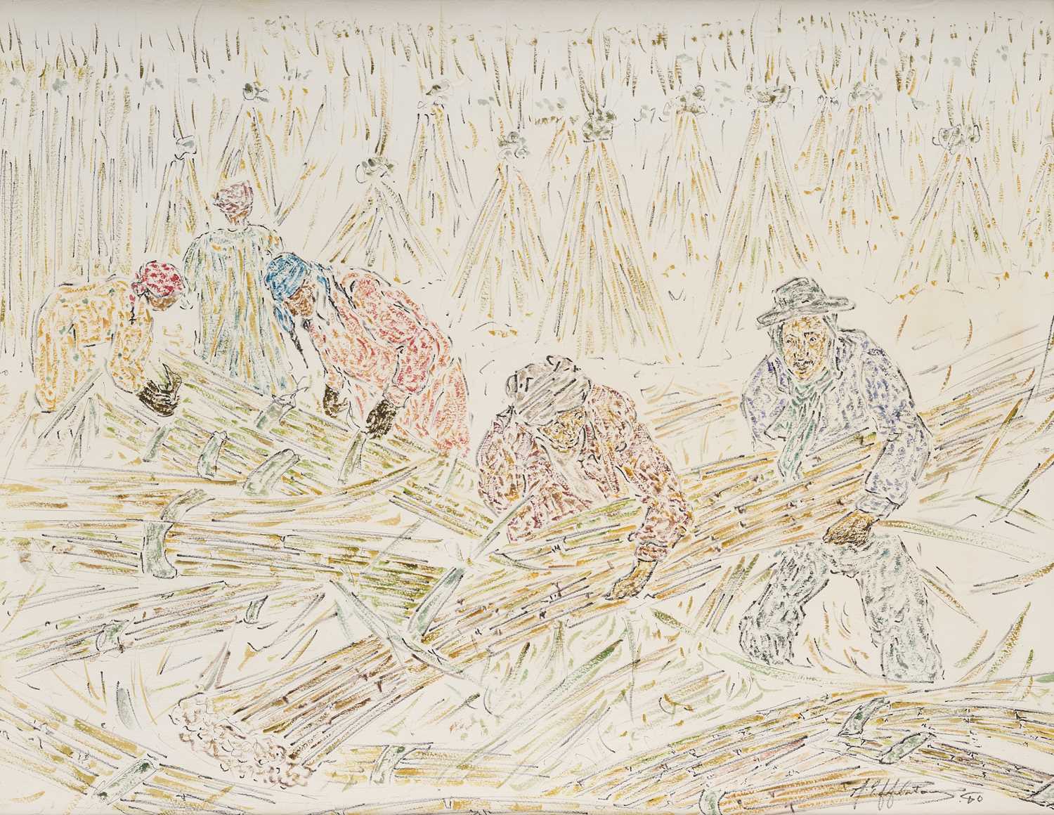 Lot 43 - INJI EFFLATOUN (EGYPTIAN 1924-1989)