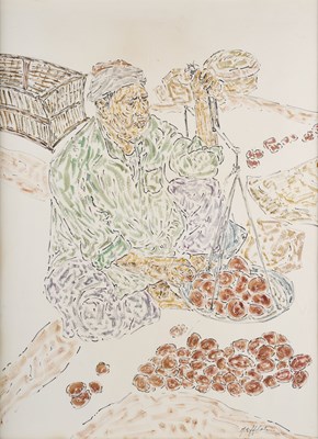 Lot 44 - INJI EFFLATOUN (EGYPTIAN 1924-1989)