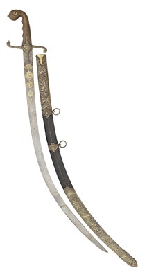 Lot 98 - AN OTTOMAN SWORD (SHAMSHIR), TURKEY, 19TH CENTURY