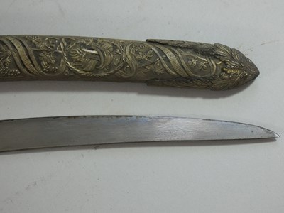 Lot 98 - AN OTTOMAN SWORD (SHAMSHIR), TURKEY, 19TH CENTURY