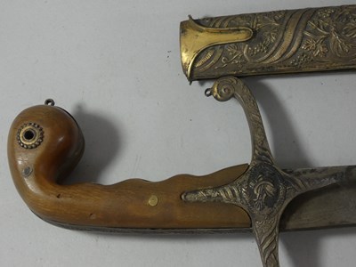 Lot 98 - AN OTTOMAN SWORD (SHAMSHIR), TURKEY, 19TH CENTURY
