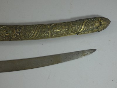 Lot 98 - AN OTTOMAN SWORD (SHAMSHIR), TURKEY, 19TH CENTURY
