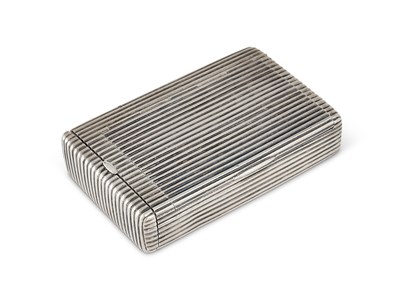 Lot 299 - A RUSSIAN SILVER COMBINED SLOW MATCH, VESTA AND CIGARETTE CASE, MAKER'S MARK JAL (UNIDENTIFIED), ST PETERSBURG, 1870s