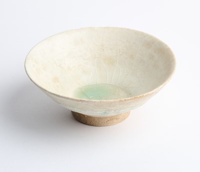 Lot 349 - THREE PERSIAN POTTERY BOWLS, 10TH-13TH CENTURIES