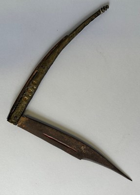 Lot 177 - A SPANISH FISHERMAN'S CLASP KNIFE (NAVAJA), 18TH/19TH CENTURY