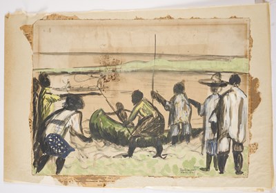 Lot 6 - BEN ENWONWU MBE (NIGERIAN 1917-1994)