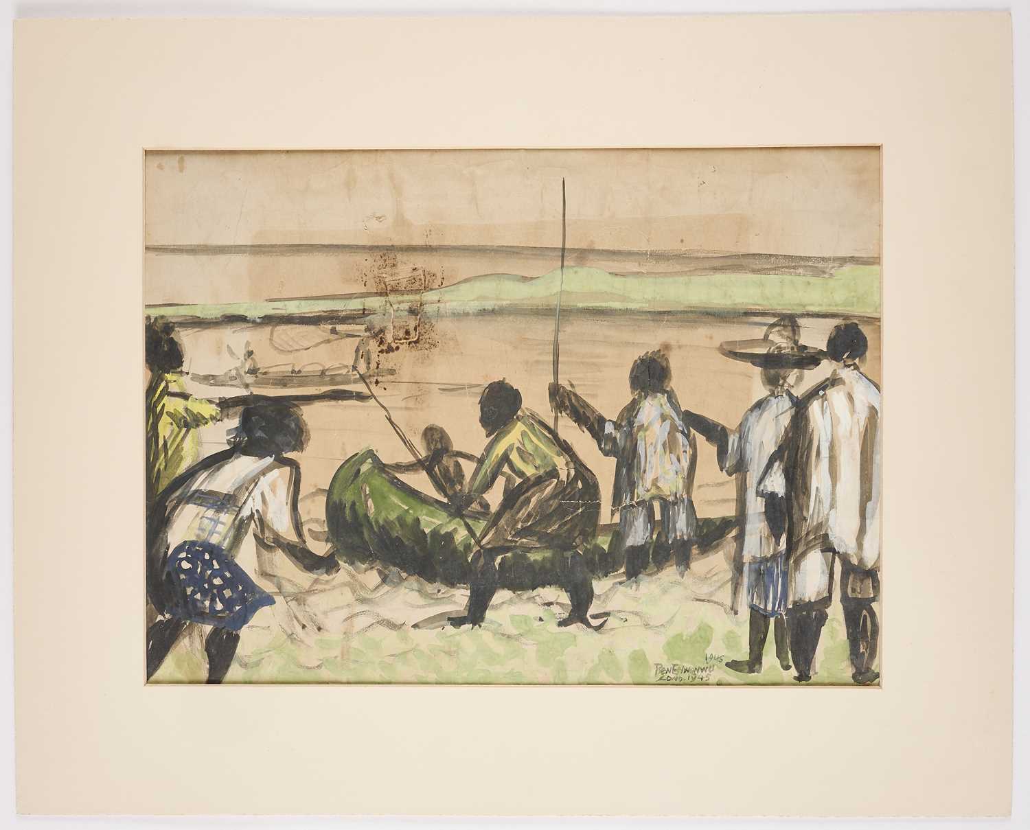Lot 6 - BEN ENWONWU MBE (NIGERIAN 1917-1994)