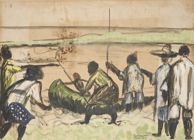 Lot 6 - BEN ENWONWU MBE (NIGERIAN 1917-1994)
