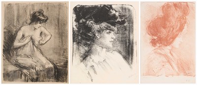 Lot 550 - ALBERT DE BELLEROCHE (FRENCH 1864-1944)