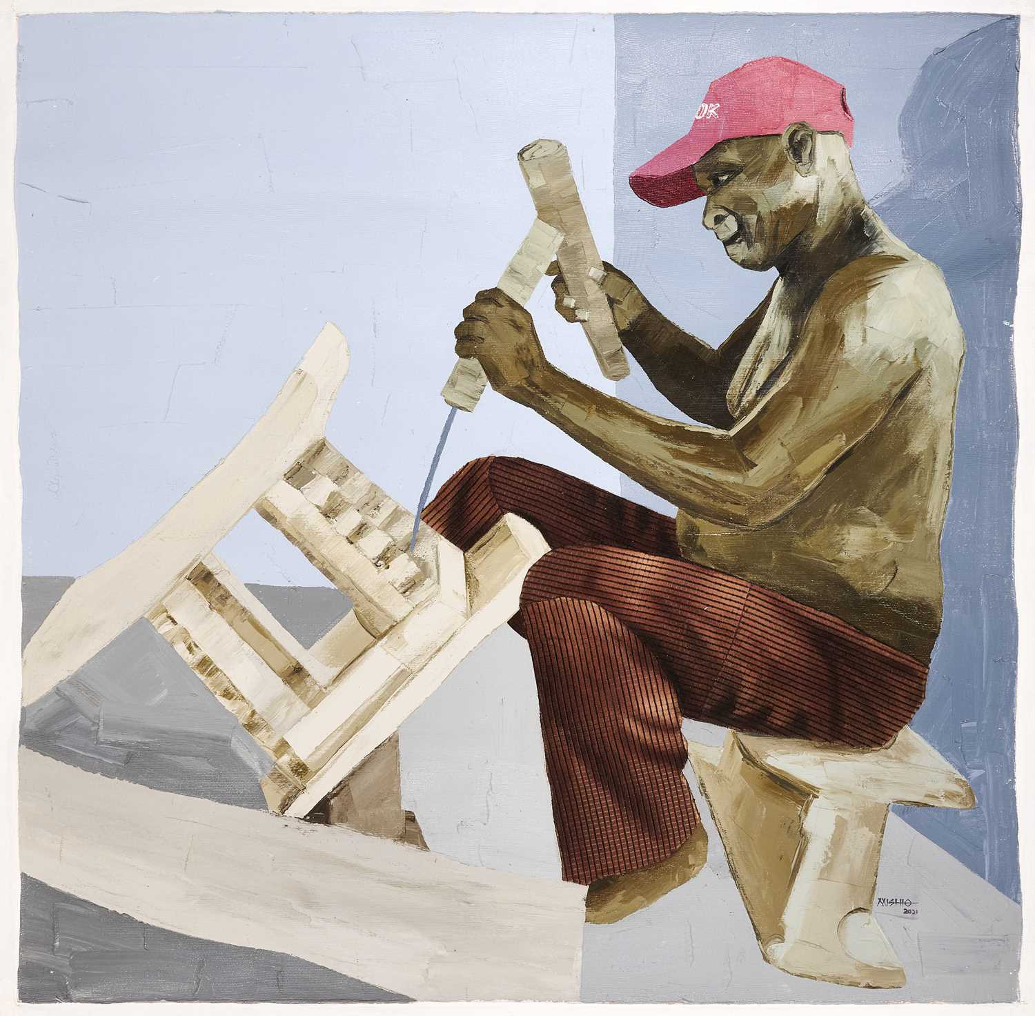 Lot 21 - JAMES MISHIO (GHANAIAN B.1997)