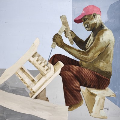 Lot 21 - JAMES MISHIO (GHANAIAN B.1997)