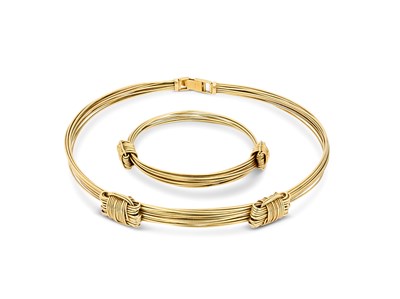 Lot 386 - DEMI PARURE