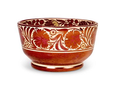 Lot 66 - A FRED PASSENGER FOR BUSHEY HEATH POTTERY BOWL, CIRCA 1921-1933