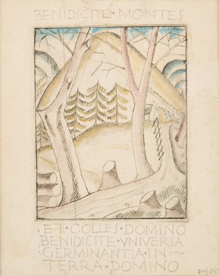 Lot 391 - DAVID JONES (BRITISH 1895-1974)