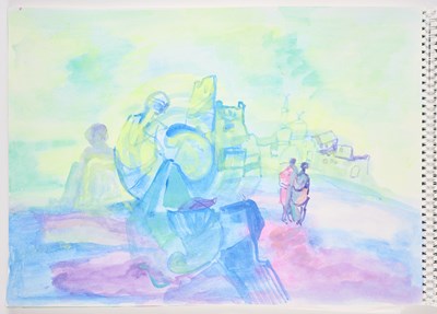 Lot 58 - ABDULHALIM RADWI (SAUDI ARABIAN 1939-2006)