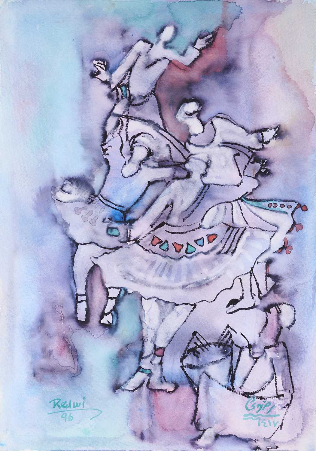 Lot 57 - ABDULHALIM RADWI (SAUDI ARABIAN 1939-2006)