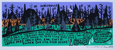 Lot 523 - HOWARD FINSTER (AMERICAN 1916-2001)