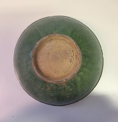 Lot 50 - A RARE CHINESE GREEN-GLAZED BOWL, LIAO DYNASTY (907-1124)