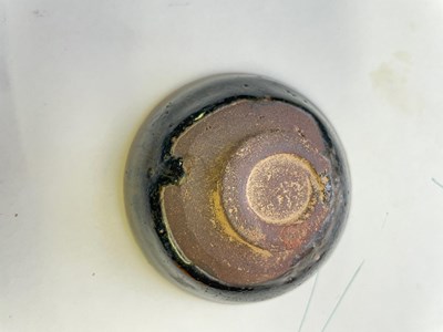 Lot 61 - A CHINESE JIANYAO HARE'S FUR TEA BOWL, SONG DYNASTY (960-1279)