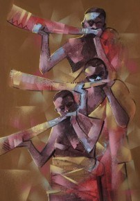 Lot 334 - ROBERT ARYEETEY (GHANAIAN B.1969)