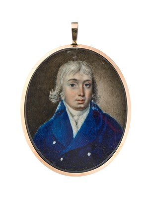 Lot 381 - A PORTRAIT MINIATURE OF A GENTLEMAN MANNER OF FRANÇOIS FERRIERE (SWISS 1752-1839), CIRCA 1790