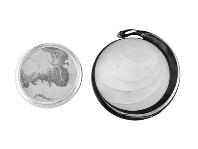 Lot 184 - TWO HAND MIRRORS, R.K. LEGG, LONDON, 1979 AND CIRCA