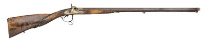 Lot 345 - A FRENCH 20 BORE PERCUSSION D.B. SPORTING GUN BY PRELAT ARQU ER DU ROI A PARIS, NO. 936, CIRCA 1840