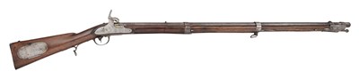Lot 318 - AN AMERICAN .54 PERCUSSION SIMEON NORTH CONTRACT 1817 MODEL MILITARY ‘COMMON’ RIFLE
