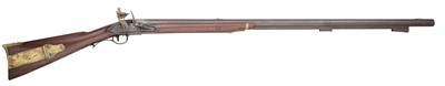 Lot 313 - AN AMERICAN .54 FLINTLOCK 1803 MODEL LATER PRODUCTION MILITARY RIFLE DATED 1819