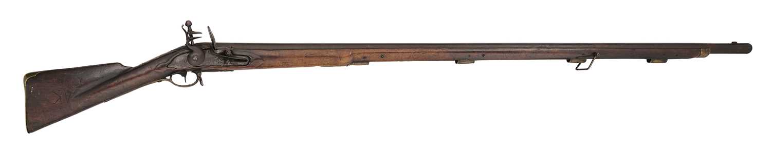 Lot 324 - A RARE 10 BORE FLINTLOCK COMMERCIAL MUSKET