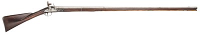 Lot 326 - AN 18 BORE FLINTLOCK SPORTING GUN BY GRIFFIN OF LONDON, MID-18TH CENTURY