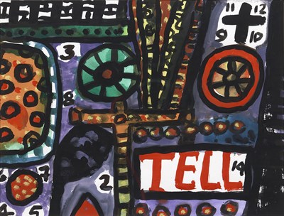 Lot 654 - ALAN DAVIE RA (BRITISH 1920-2014)