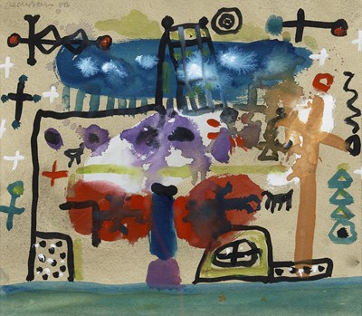 Lot 653 - ALAN DAVIE RA (BRITISH 1920-2014)