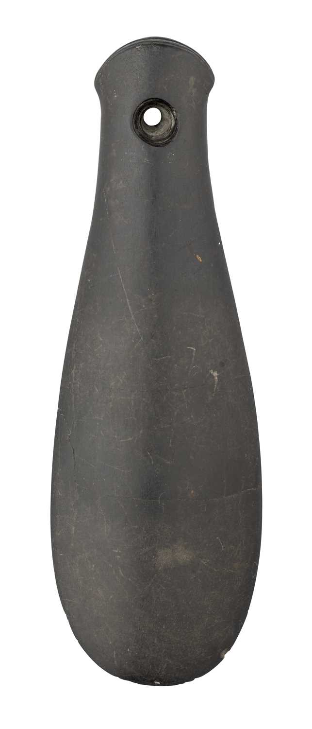 Lot 197 - A MAORI BLACK BASALT CLUB (PATU), 19TH CENTURY