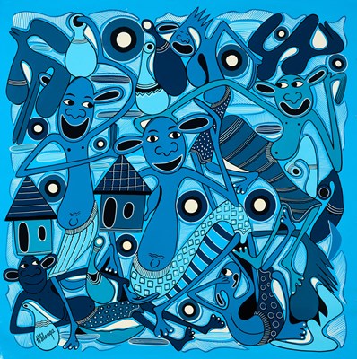 Lot 304 - HENDRICK LILANGA (B. TANZANIAN 1974)