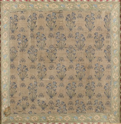 Lot 180 - A SAFAVID GILT-METAL BROCADE PANEL, PERSIA, CIRCA 1700