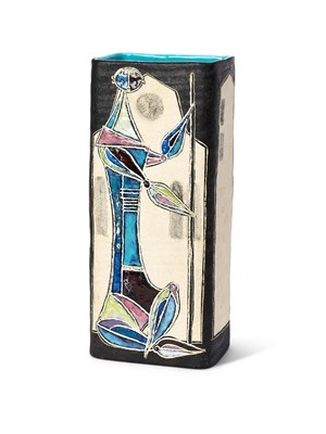 Lot 77 - A MARCELLO FANTONI (1915 -2011) POTTERY VASE, 1950s