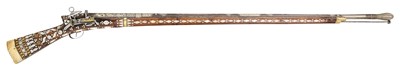 Lot 43 - A VERY RARE OTTOMAN 12 BORE MUSKET FOR BALL, TURKEY, 17TH CENTURY