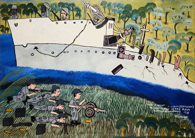 Lot 308 - MOHAMED CHARINDA (TANZANIAN 1947-2021)