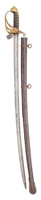 Lot 594 - AN 1822 PATTERN EAST INDIA COMPANY INFANTRY OFFICER’S SWORD BELONGING TO LT. COL. JOHN LUCAS EARLE