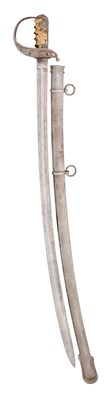 Lot 600 - A RARE VICTORIAN CAVALRY OFFICER’S SWORD OF HODSON’S HORSE X BENGAL D.C.O. LANCERS, 19TH CENTURY
