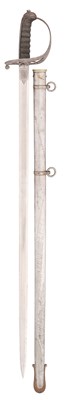 Lot 601 - A VICTORIAN 1827 PATTERN RIFLE REGIMENT OFFICER’S SWORD BY HENRY WILKINSON