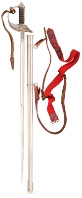 Lot 611 - A GEORGE V 1897 PATTERN INFANTRY OFFICER’S SWORD RETAILED BY ARMY & NAVY COOPERATIVE